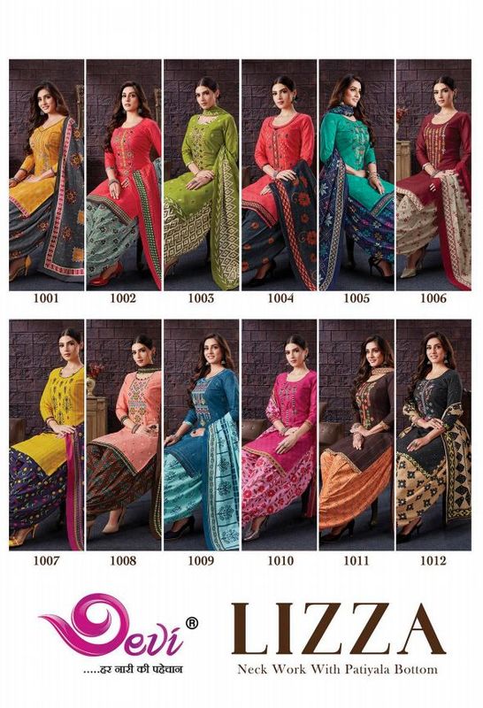 Devi Lizza Indo Cotton Designer Readymade Collection